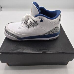 Toddler's Jordan 3 Retro "Wizards" White/Metallic Copper (DM0968) 10c